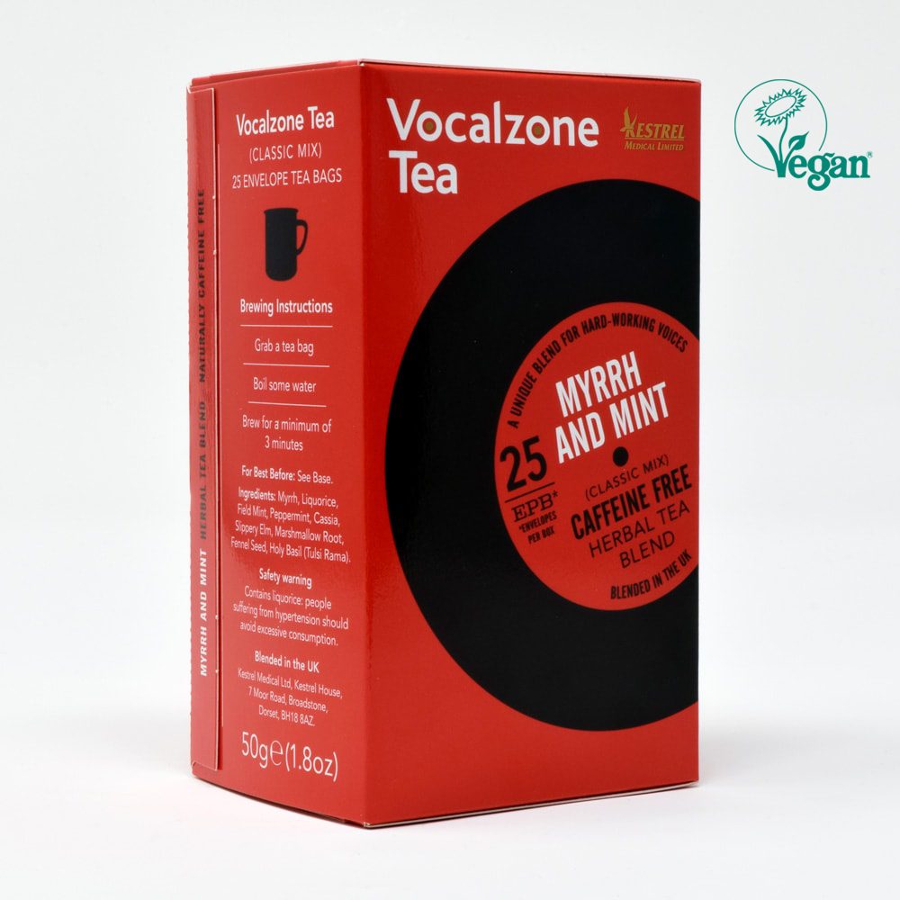 Vocalzone Tea - Myrrh and Mint
