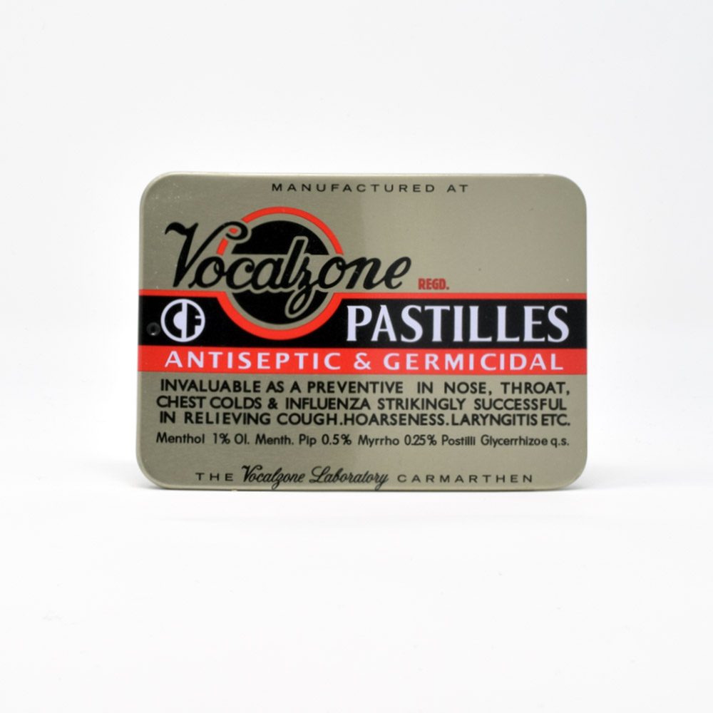 Vocalzone Gold Pocket Tin - Original 1912 Edition - Image 3