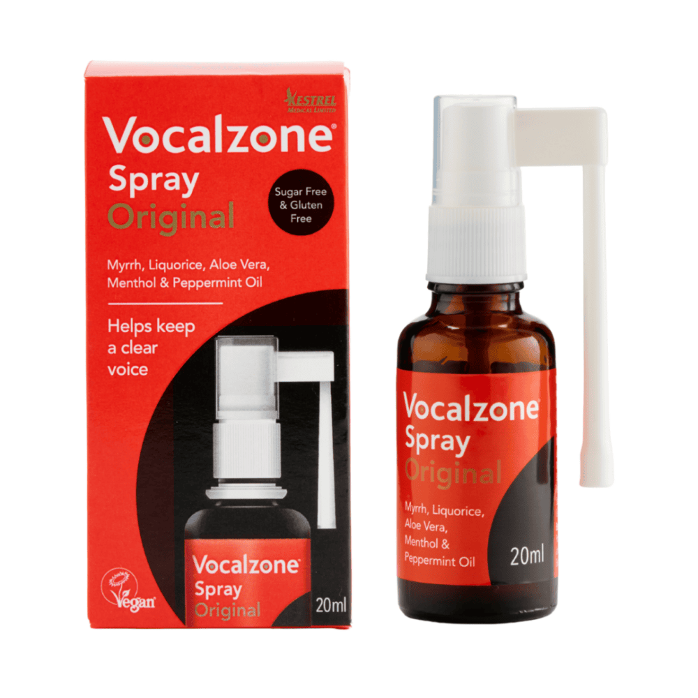 Vocalzone Spray Bottle & Box