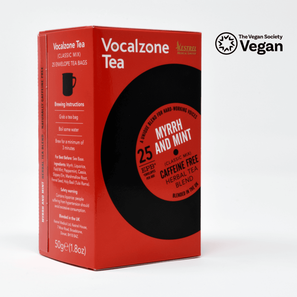 Vocalzone Tea - Myrrh and Mint
