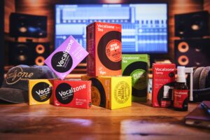 Vocalzone full range within a recording studio