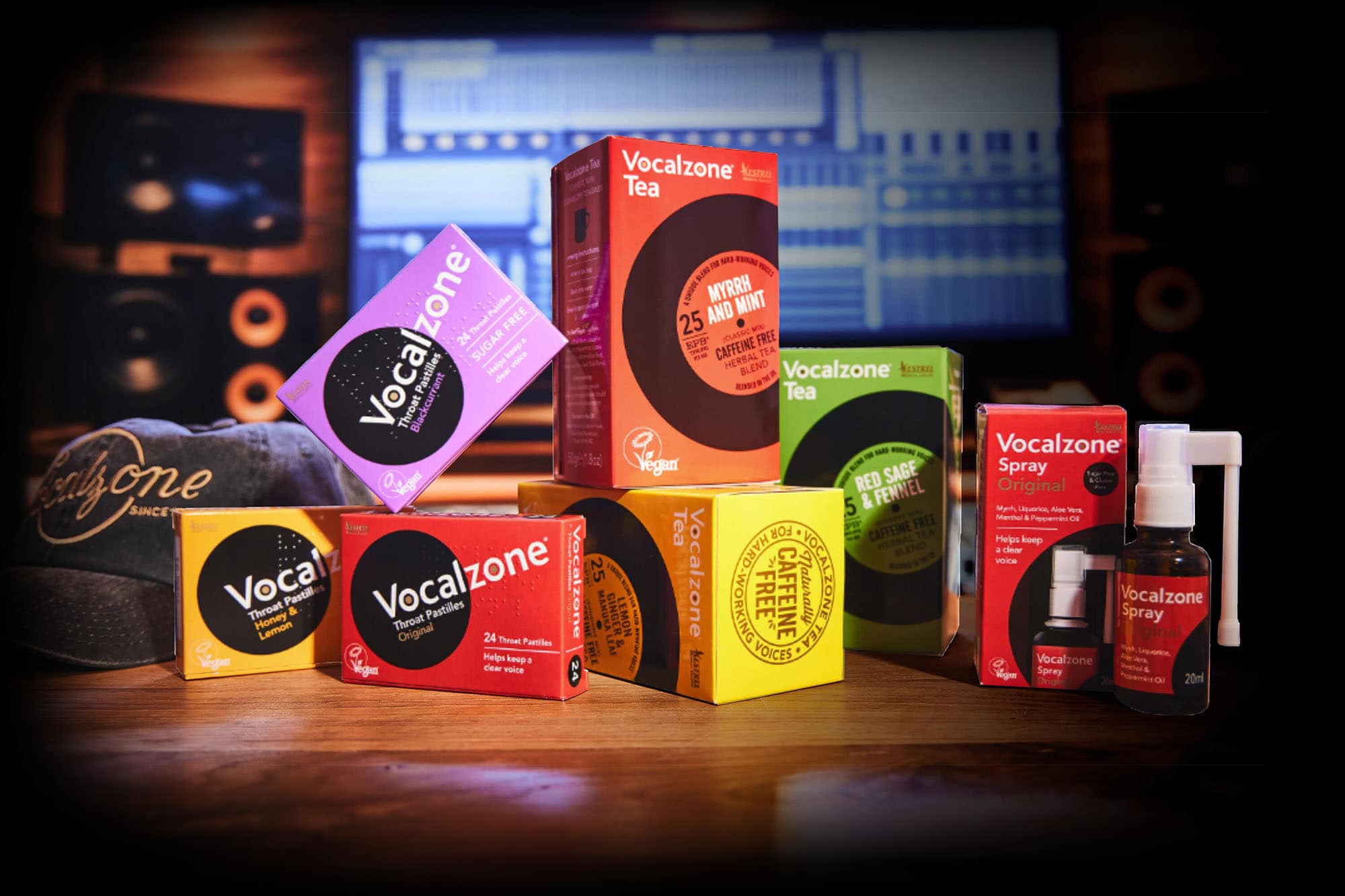 Vocalzone helps you keep a clear voice when you need it most.