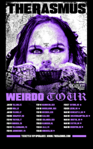 The Rasmus Tour Poster with support from Skarlett Riot