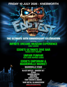 EDD Fest poster with Blaze Bayley