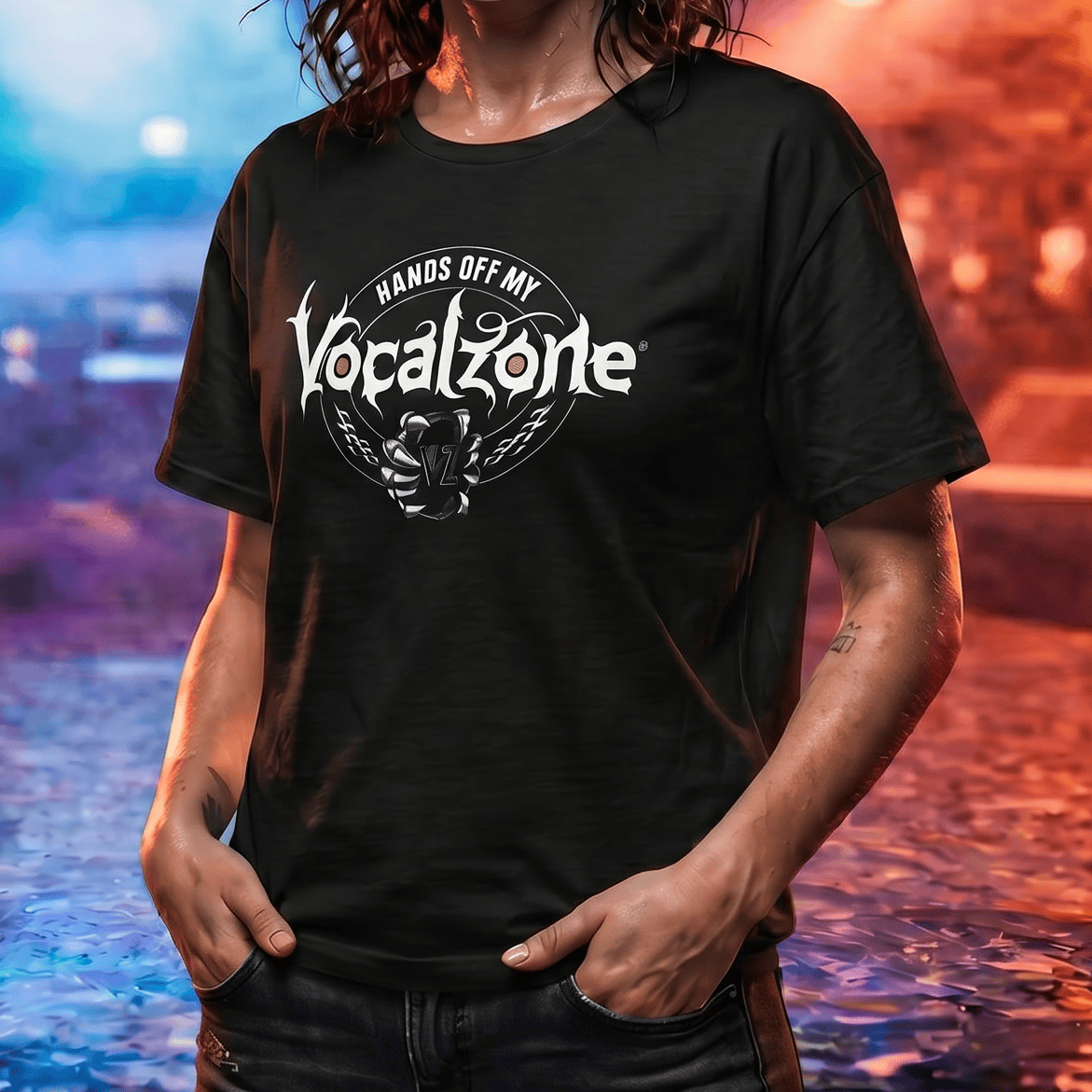 'Hands off my Vocalzone' Metal T-shirt