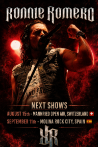 Ronnie Romero Tour Poster 2026
